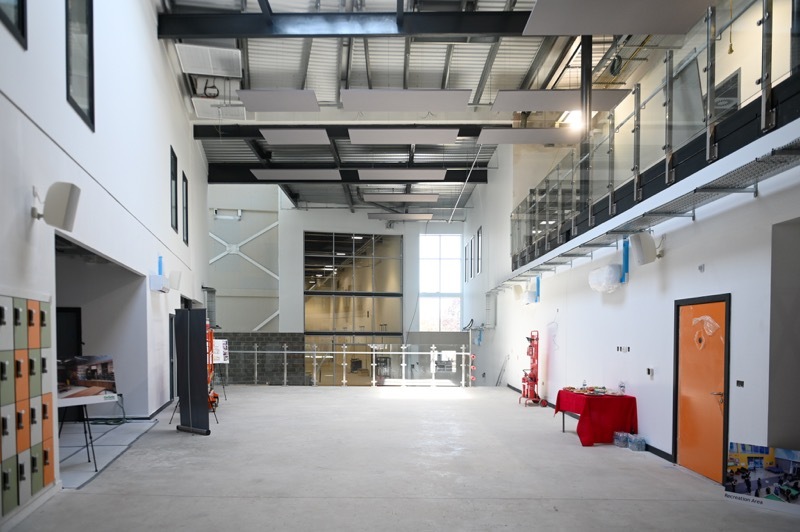 Other image for Visitors get first glimpse as state-of-the-art youth zone takes shape